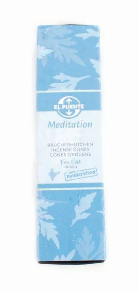 El Puente El Puente Räucherhütchen "Meditation" | Fair Trade & Handmade aus Indien, Mehrfarbig, – Produktbild 1 von 1