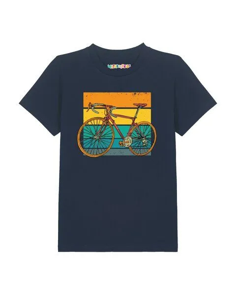 watabout.kids watabout.kids T-Shirt Kinder Retro Bike, French navy, – Produktbild 1 von 2
