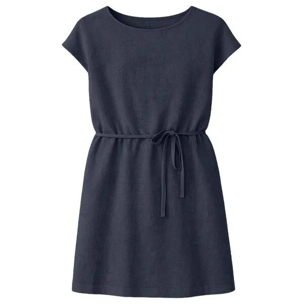 Mazine Mazine Mini-Kleid Linen, Ink blue, – Produktbild 1 von 4