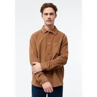 Givn Berlin Cord-Overshirt Modell: Curt, Dark camel, – Produktbild 2 von 5