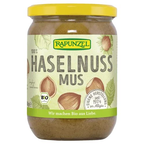 RAPUNZEL Haselnussmus bio (500g) – Produktbild 1 von 1