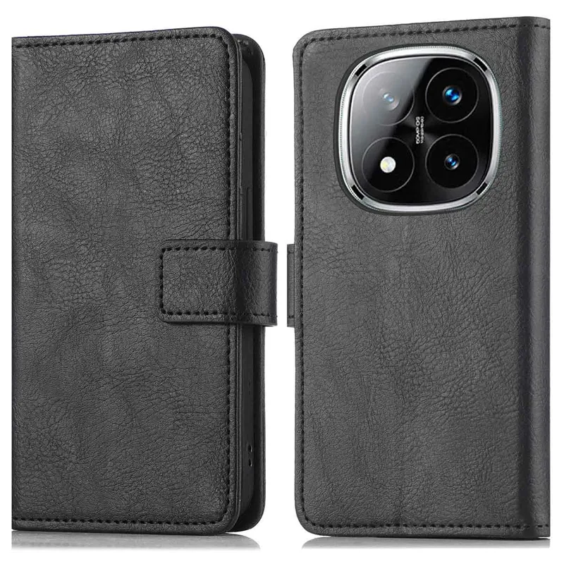 imoshion imoshion Luxuriöse Klapphülle für das Xiaomi Redmi Note 14 Pro Plus (5G), Schwarz, – Produktbild 1 von 1