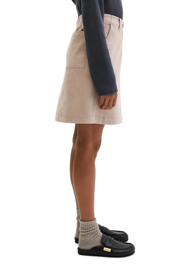 Marc O'Polo Marc O'Polo Webrock aus Brushed Cotton Twill, Braun, – Produktbild 2 von 5