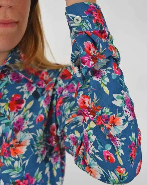 Aatise Aatise Hemdbluse 100% EcoVero Zalabis Langarm, Blusenkragen, Imp1, – Produktbild 4 von 4