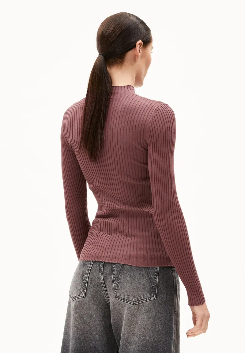 ARMEDANGELS ARMEDANGELS Damen vegan Oberteil Alaania Pink, Rosa, – Produktbild 1 von 2
