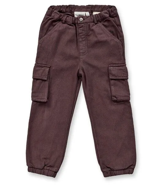 Sense Organics & friends in cooperation with GARY MASH Sense Organics & friends in cooperation with GARY MASH Gefütterte Kinder Cargohose aus aus Biobaumwolle, Braun, – Produktbild 1 von 4