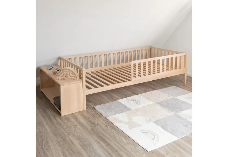 Rollrost Rollrost 90x200 cm aus FSC® zertifiziertem, massivem Buchenholz, Ehrenkind, belastbar bis zu 250 KG Flächengewicht, Lattenrost, Rollrost 90x200cm – Produktbild 4 von 5
