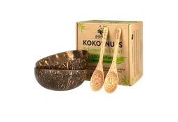pandoo pandoo Kokosnuss Schalen 2er Set - 100% Naturprodukt – Produktbild 1 von 1
