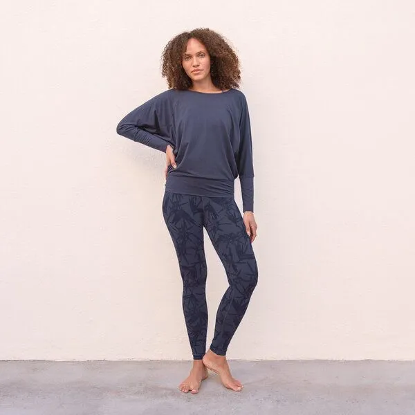Jaya Jaya SWEATER SARA TENCEL, Nightblue/blau, – Produktbild 4 von 4