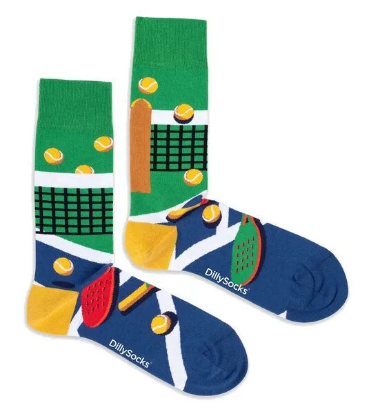 DillySocks DillySocks Socken Game Set Match aus Biobaumwoll-Mix, Mehrfarbig, – Produktbild 1 von 4