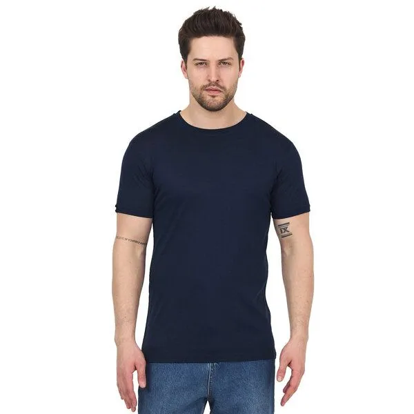 Woolona Woolona Merino T-Shirt - NOTUS - 100% Merinowolle, Navy, – Produktbild 1 von 2