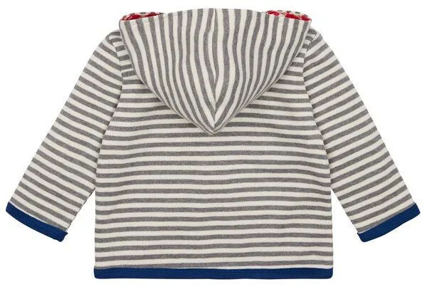 loud + proud loud + proud Babys & Kinder Wendejacke, GOTS-zertifiziert, Grey (grau), – Produktbild 3 von 3