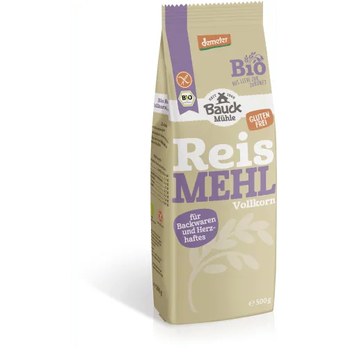 Bauckhof Reis-Vollkornmehl – Produktbild 1 von 2
