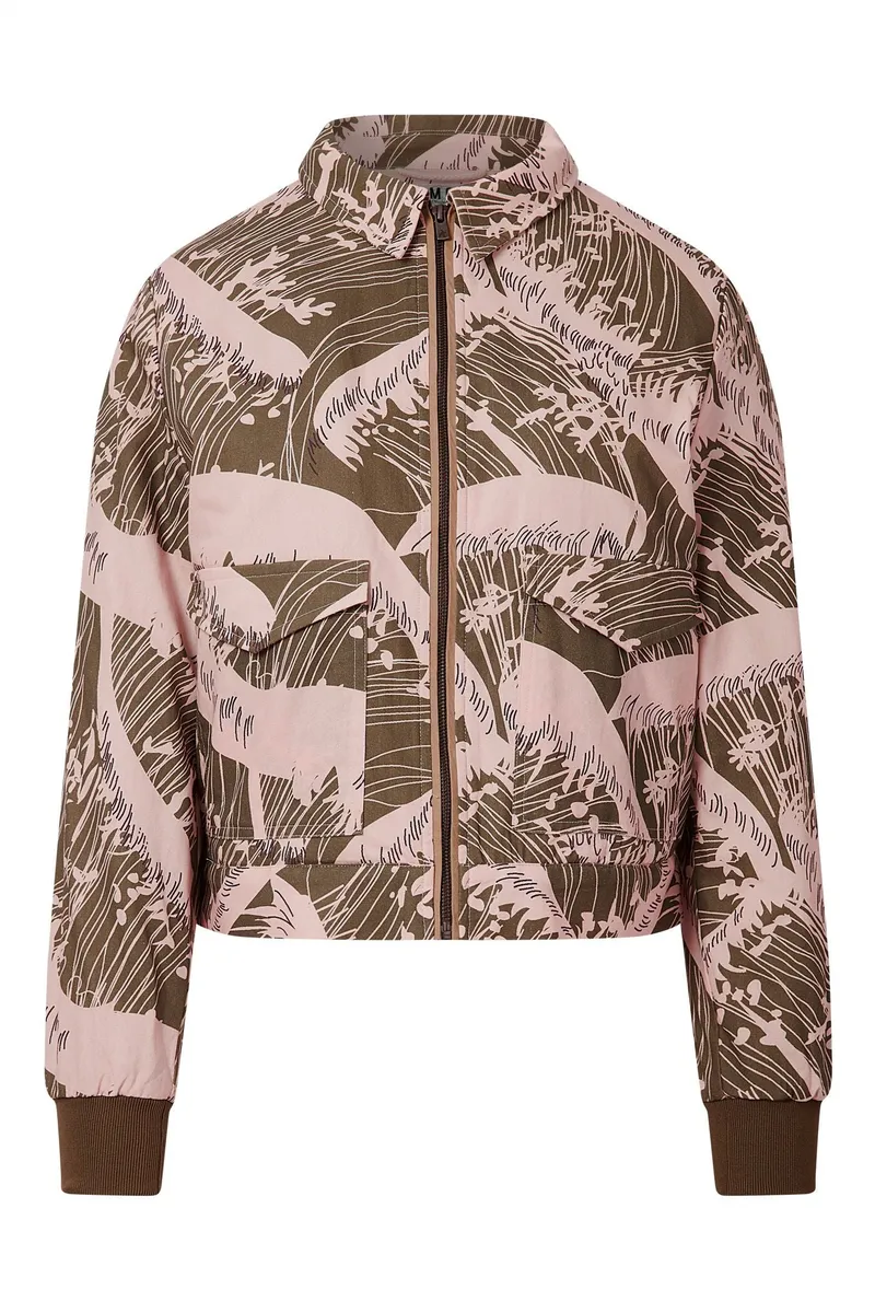 KOMODO KOMODO Damen vegan Bomber Vivi Solid Wave Pink, Rosa, – Produktbild 1 von 2