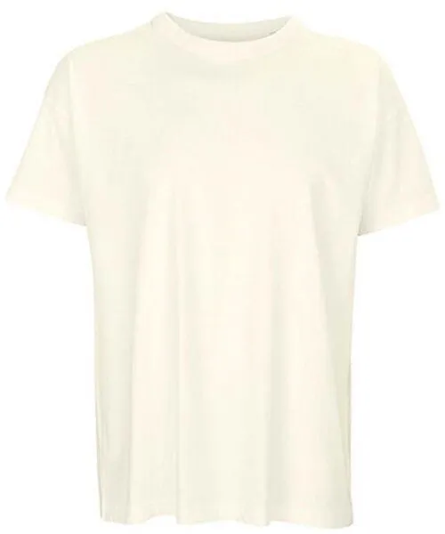 Sol's Sol's Herren Oversize T-Shirt Rundhals Bio - Baumwolle Loose Fit, Weiss (creamy), – Produktbild 1 von 4
