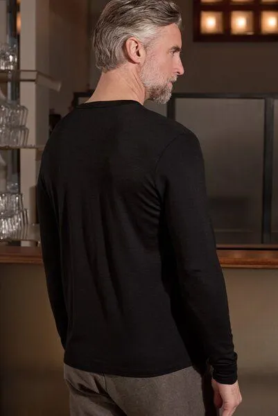 About Companions About Companions - Shirt Allan Henley, Schwarz, – Produktbild 3 von 3