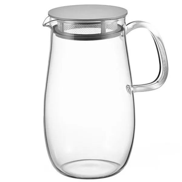 Hario Hario Teekanne Mugi-chan 1000 ml, Dunkelgrau, – Produktbild 1 von 3