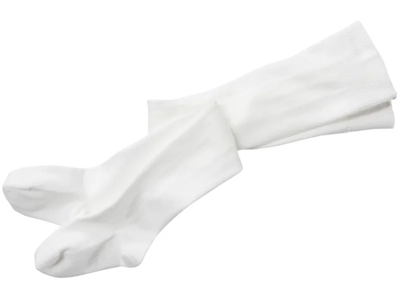 grödo Feine Kinder Strumpfhose Baumwolle (kbA) weiß Gr.5-6, Weiß, – Produktbild 1 von 1