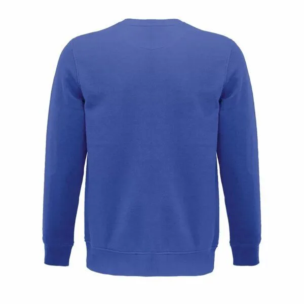 Sol's Sol's Unisex Comet Sweatshirt XS - 4XL in 8 verschiedenen Farben Damen Herren Pullover, Royal blue, – Produktbild 3 von 4