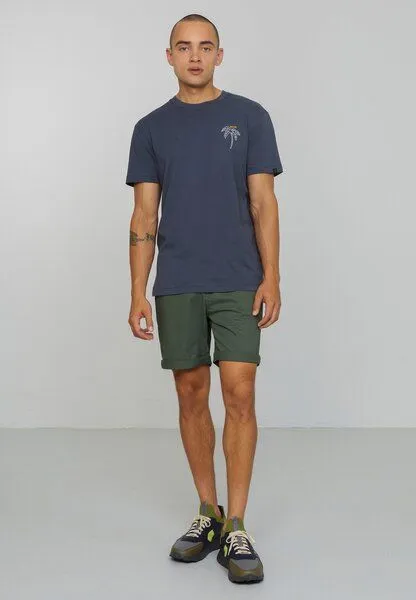 recolution Herren Shorts aus Bio-Baumwolle - MAJORAM - recolution, Khaki (grün), – Produktbild 2 von 4