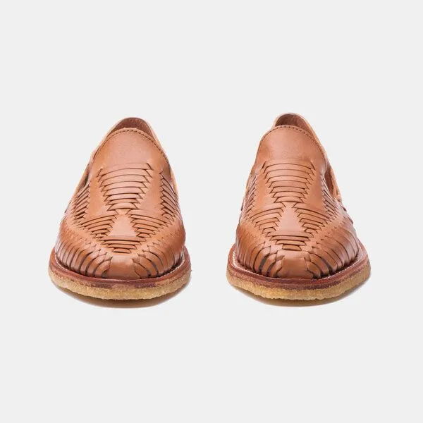 CANO CANO Huarache Slipper Mara Natural, Cognac, – Produktbild 3 von 4