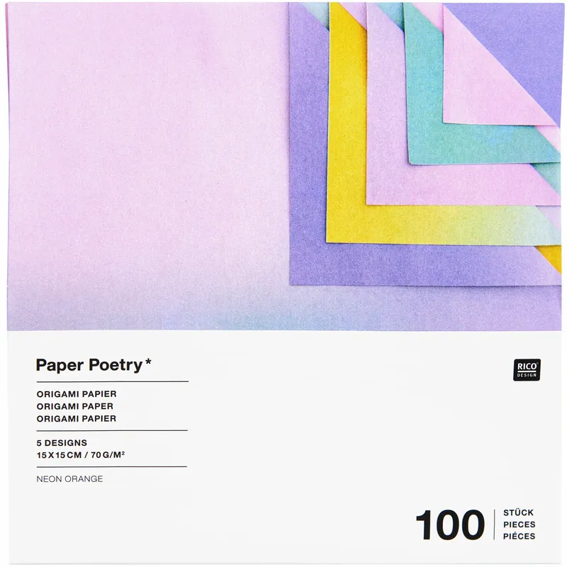 Rico Design Rico Design Paper Poetry Origami Blurry Gradient – Produktbild 1 von 3
