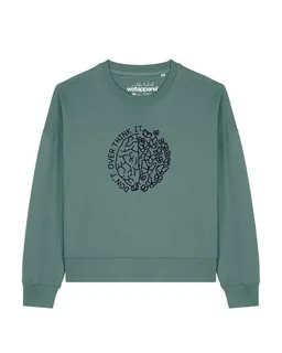 watapparel watapparel Sweatshirt Frauen Don't overthink it – Produktbild 1 von 1