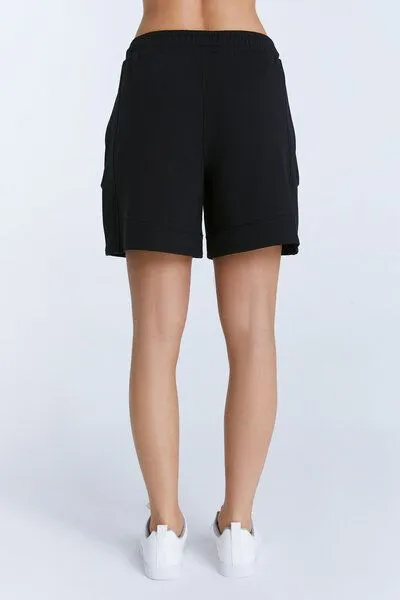 True North True North Damen Shorts aus Bio-Baumwolle & Tencel Modal kurze Hose T1341, Schwarz, – Produktbild 3 von 4