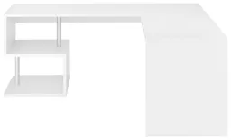 Home affaire Eckschreibtisch Esse, Schreibtisch im modernen Design, mit oder ohne Monitoraufsatz Breite 180/160 cm, "Made in Italy" – Produktbild 1 von 1