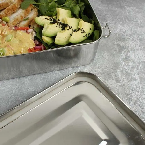 A Slice of Green A Slice of Green Edelstahl Lunchbox auslaufsicher - Yanam – Produktbild 3 von 4