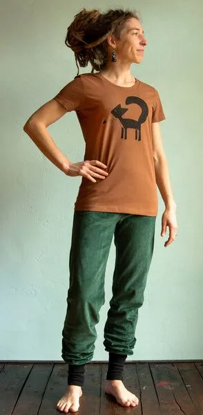 Cmig Cmig Franzi Fuchs T-Shirt Damen, Caramel, – Produktbild 4 von 4
