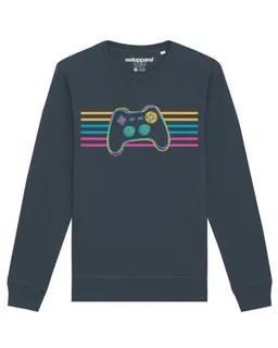 watapparel watapparel Sweatshirt Unisex Retro Joystick – Produktbild 1 von 1