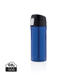 XD Collection XD COLLECTION Easy-Lock Vakuum-Becher aus RCS recyceltem Stainless-Steel, blau – Produktbild 1 von 1