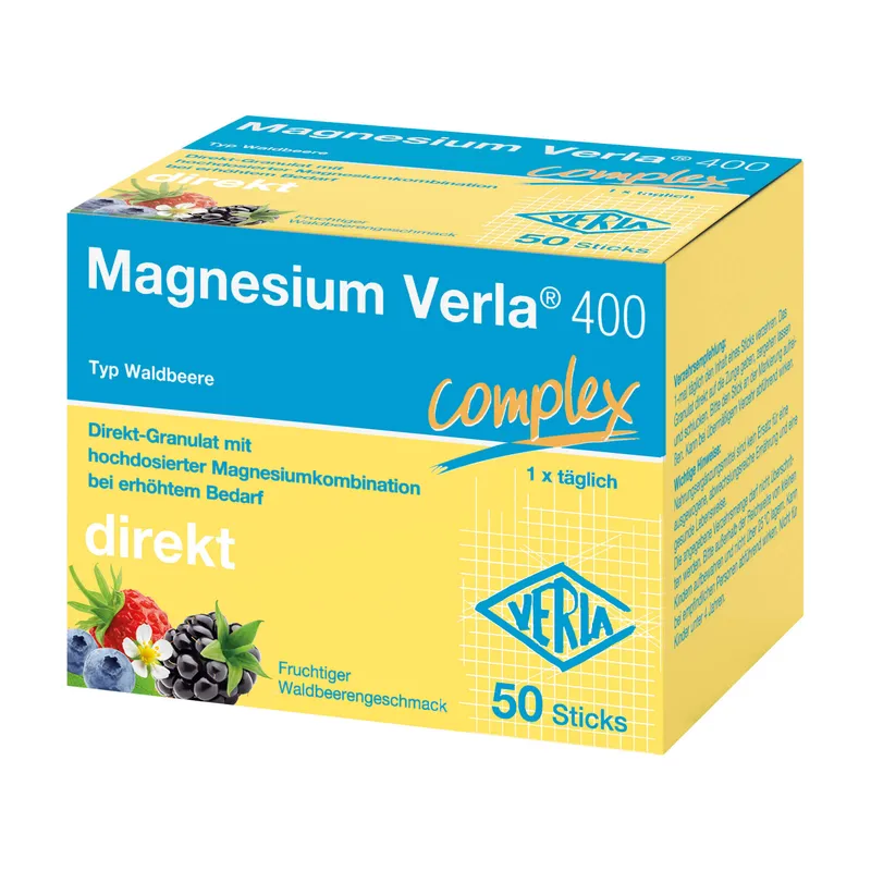 Magnesium-Verla Magnesium-Verla 400 Waldbeere Direkt-Granulat – Produktbild 1 von 2