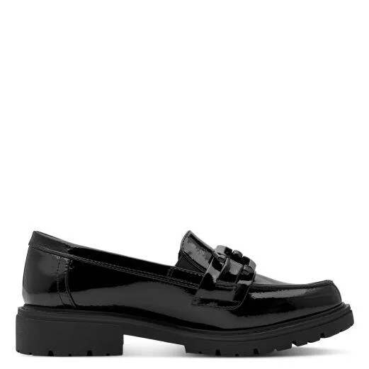 Jana Jana Vegan, Mehrweite mit Absatz kein Absatz 8-24764-41 Slipper Vegan, Schwarz, – Produktbild 7 von 8