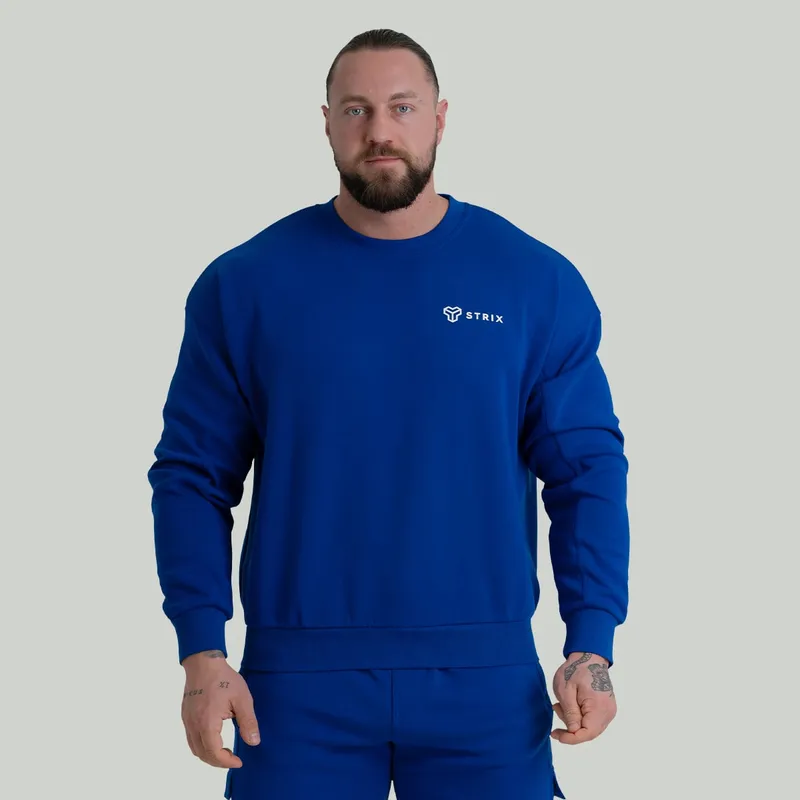 GymBeam OG1 STRIX Sweatshirt Relaxed ZOA in Sapphire XXL – Produktbild 1 von 1