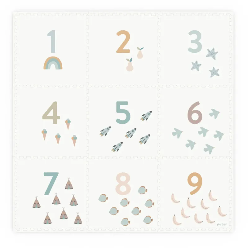 play&go Play&Go EEVAA Puzzle-Spielmatte - Numbers, Numbers, – Produktbild 1 von 1