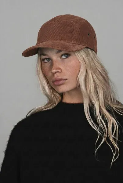 Lou-i Lou-i Cord Cap Bio-Baumwolle, Rotbraun, – Produktbild 2 von 4