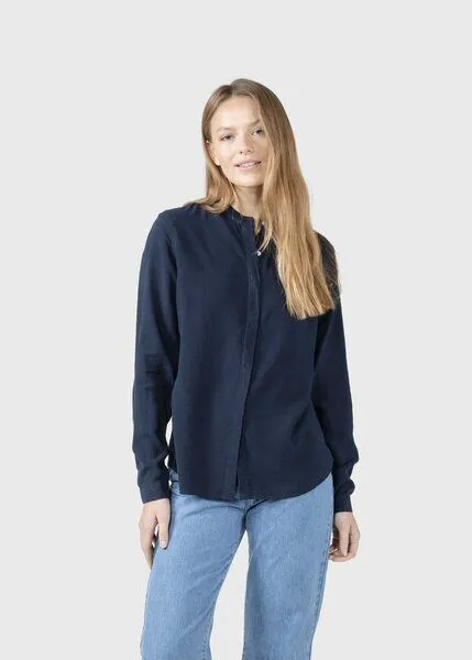 Klitmøller Collective Klitmøller Collective Simone Shirt, Navy, – Produktbild 2 von 4
