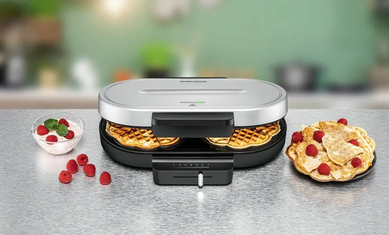 Rommelsbacher Rommelsbacher WA 1250 Waffeleisen – Produktbild 5 von 6