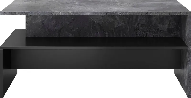 OTTO home Couchtisch Baros, 100 x 60 cm, Schwarz, – Produktbild 4 von 5