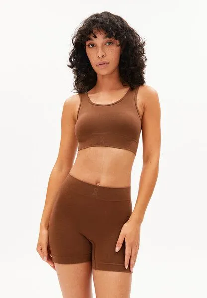 ARMEDANGELS ARMEDANGELS BRAA SEAMAALA Damen Bralette aus TENCEL Lyocell Mix, Umber oak, – Produktbild 1 von 4