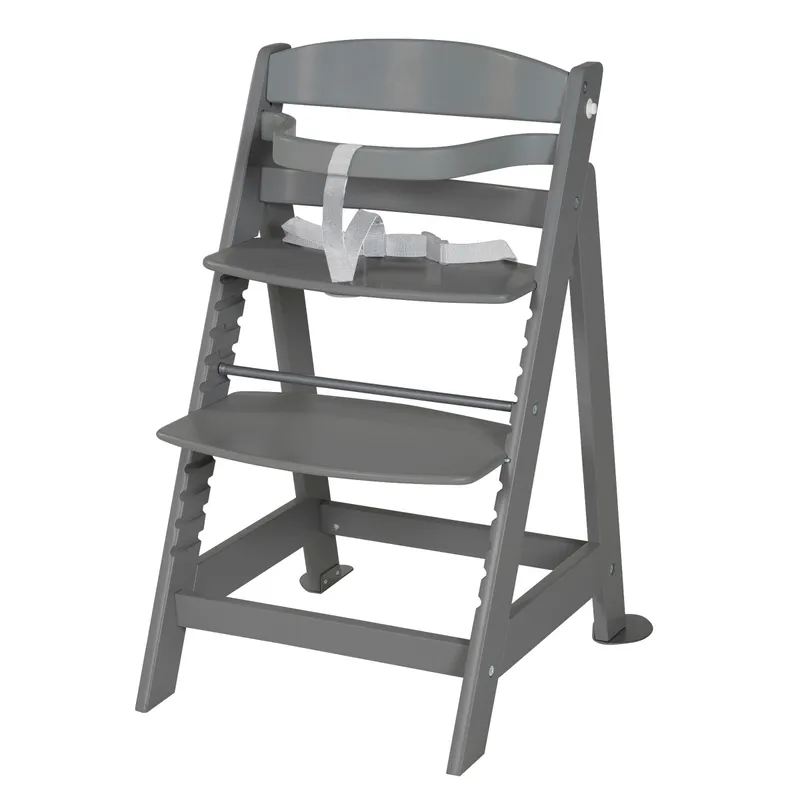 roba Roba Treppenhochstuhl, Set 2in1 Graphite gesteppt Born Up 'Luxe' – Produktbild 2 von 3