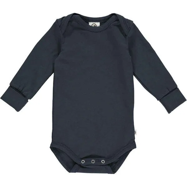 müsli müsli Langarmbody, Night blue, – Produktbild 1 von 2
