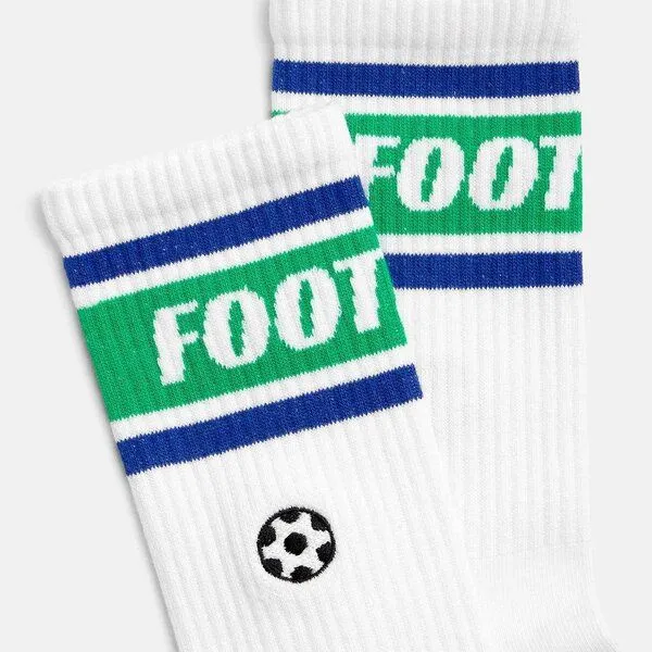 Natural Vibes Natural Vibes Football Socken | Bio GOTS | Tennissocken Fußball | Herren Damen Socken | Unisex – Produktbild 3 von 3