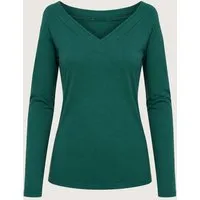 Frija Omina Frija Omina Bio Longsleeve Due, Smaragd (grün), – Produktbild 1 von 1