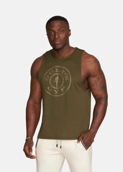 Golds Gym Golds Gym Gold's Gym Tanktop „Pierce“, Dark olive, – Produktbild 1 von 3