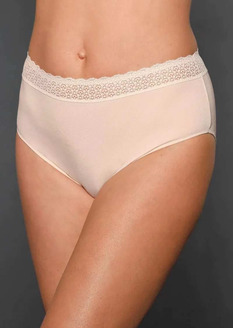 Triumph Taillenslip im 2er-Pack - beige - Gr. S von Goldner Fashion, Braun, – Produktbild 1 von 3