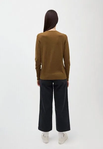 ARMEDANGELS ARMEDANGELS SUNNAA - Damen Cardigan aus TENCEL Lyocell Mix, Golden khaki, – Produktbild 2 von 4