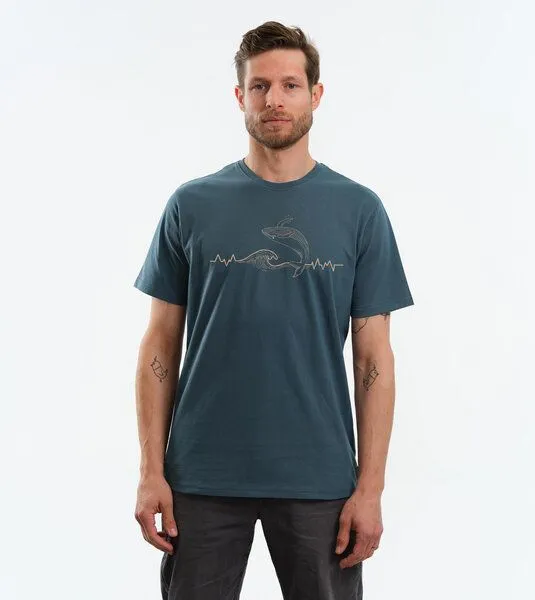 Gary Mash GARY MASH Shirt Oceanbeat aus Bio-Baumwolle, Petrol, – Produktbild 3 von 4